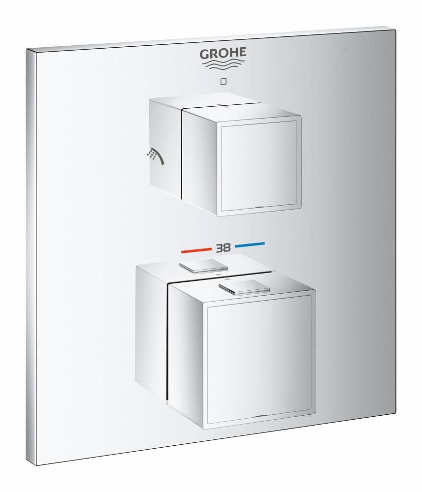 FAÇADE - Grohtherm 2000 - Pour robinet d'arrêt encastré