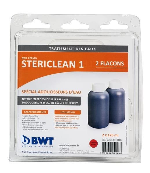 NETTOYEUR RESINE ADOUC.STERICLEAN 2 P0004881B BWT FRANCE CILLIT-PERMO  [P0004881B]