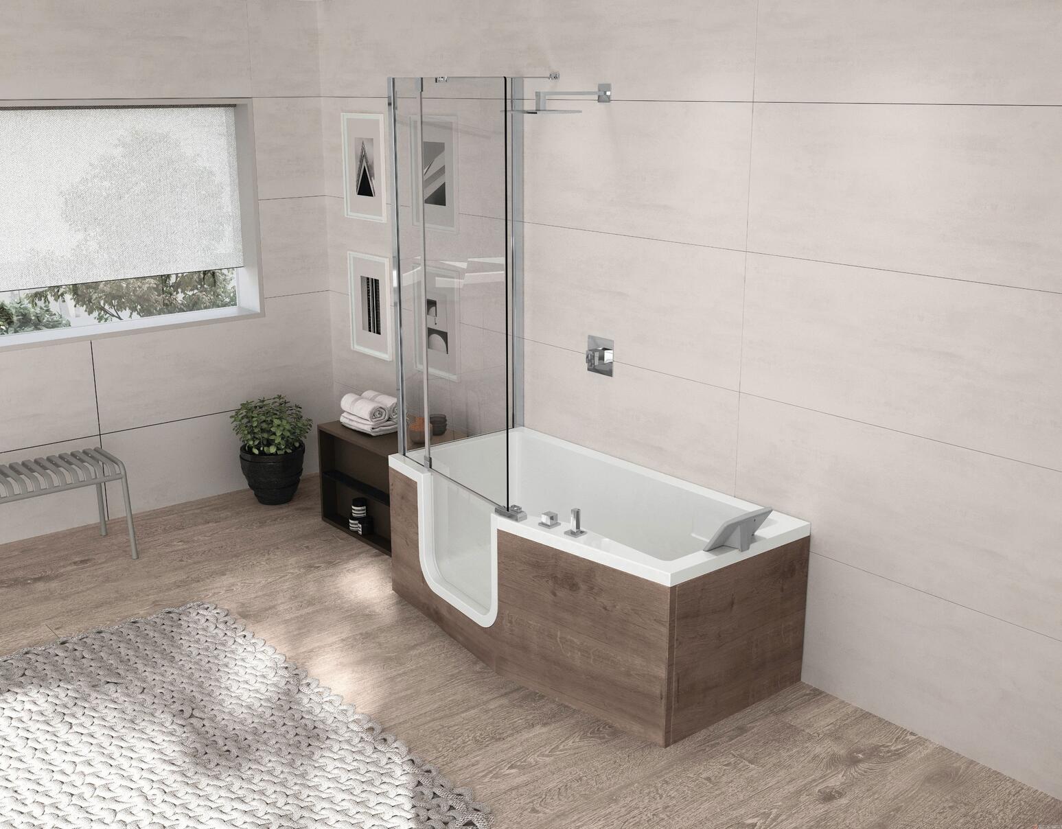 IRIS COMBY - Iris Comby 2 - Pour baignoire en milieu de mur