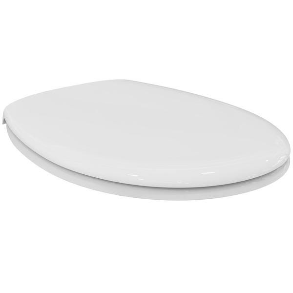 ABATTANT DBL.ULYSSE2 CHAR.INOX BLANC  P504501