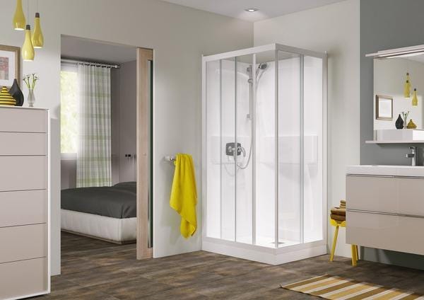 CABINE DCH.COUL.KINEPRIME 100X80V.TR.CA570MTN AQUAPRODUCTION KINEDO  [CA570MTN]