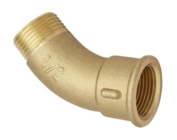 COUDE 45 MF GD RAYON A VISSER 1''1/4  D23406B DUMONT ET FILS  [D23406B]