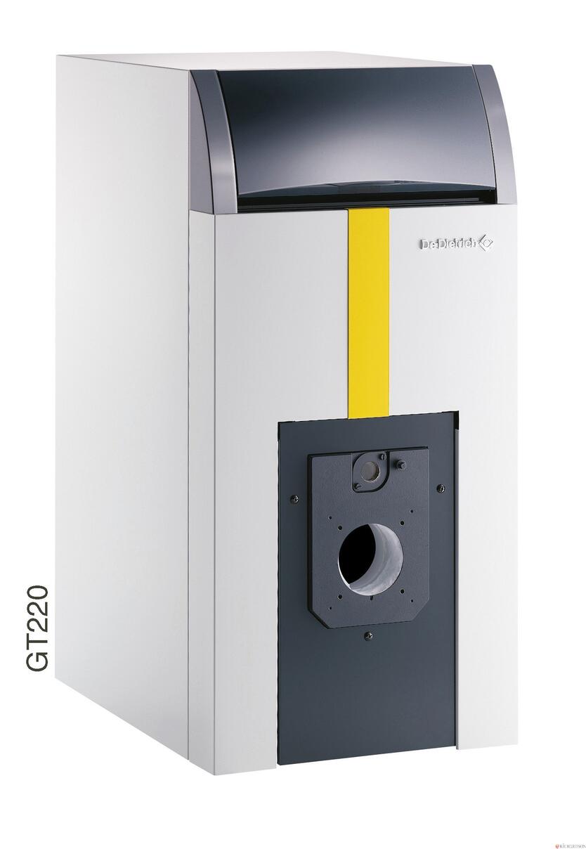 GT 220-2200 - Chaudière Fonte à équiper d'un bruleur fioul/gaz - Cheminée - Pour Chauffage Seul