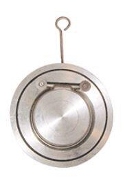 CLAPET DE NON-RETOUR - SIMPLE BATTANT - A bride GN 16 - Corps et battant acier inox