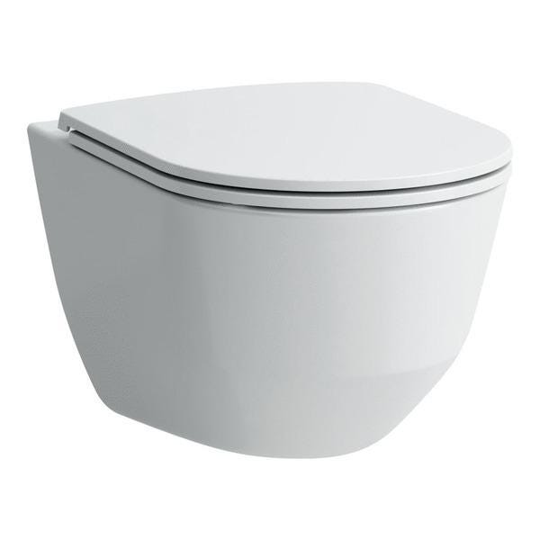 ABATTANT PRO ULTRA PLAT BLC    H8989660000001 LAUFEN ROCA