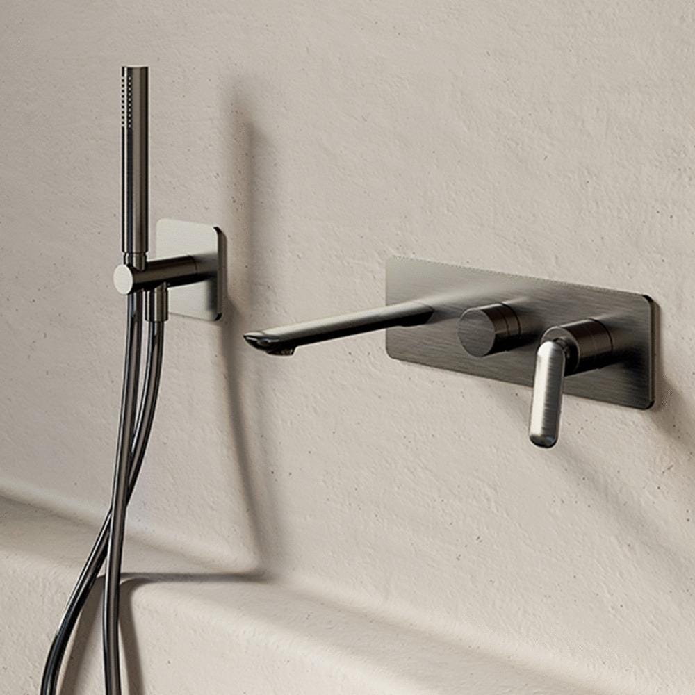FACADE ENCASTREE BAIN DOUCHE NOIR     FL10275 ONDYNA  [FL10275] 