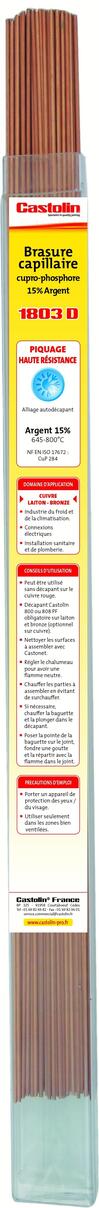 ACCESSOIRE SOUDAGE - Alliage de brasage Cupro-phosphore