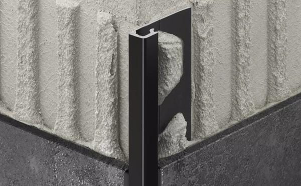 PROFILE QUADEC-AC NOIR MAT 2.5M   Q110MGS/250 SCHLUTER SYSTEMS