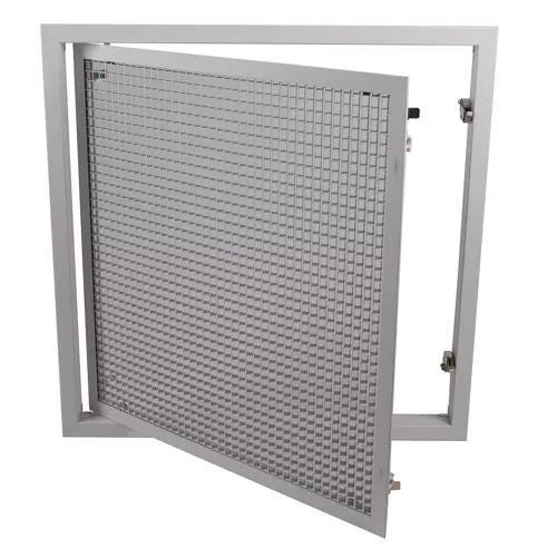 GRILLE REPR.ALU BLC MAIL.45 40X40 GRABLPP4040 AXELAIR  [GRABLPP4040]