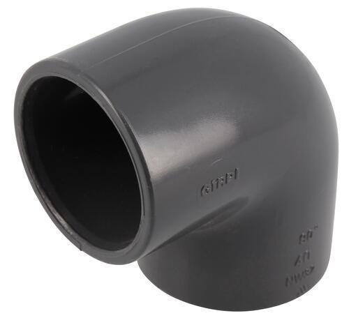 COUDE 90 FEMELLE D40 PVC U PRESSION    B4M40N