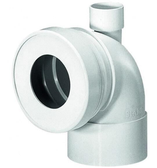 PIPE POUR WC EN PVC - Courte