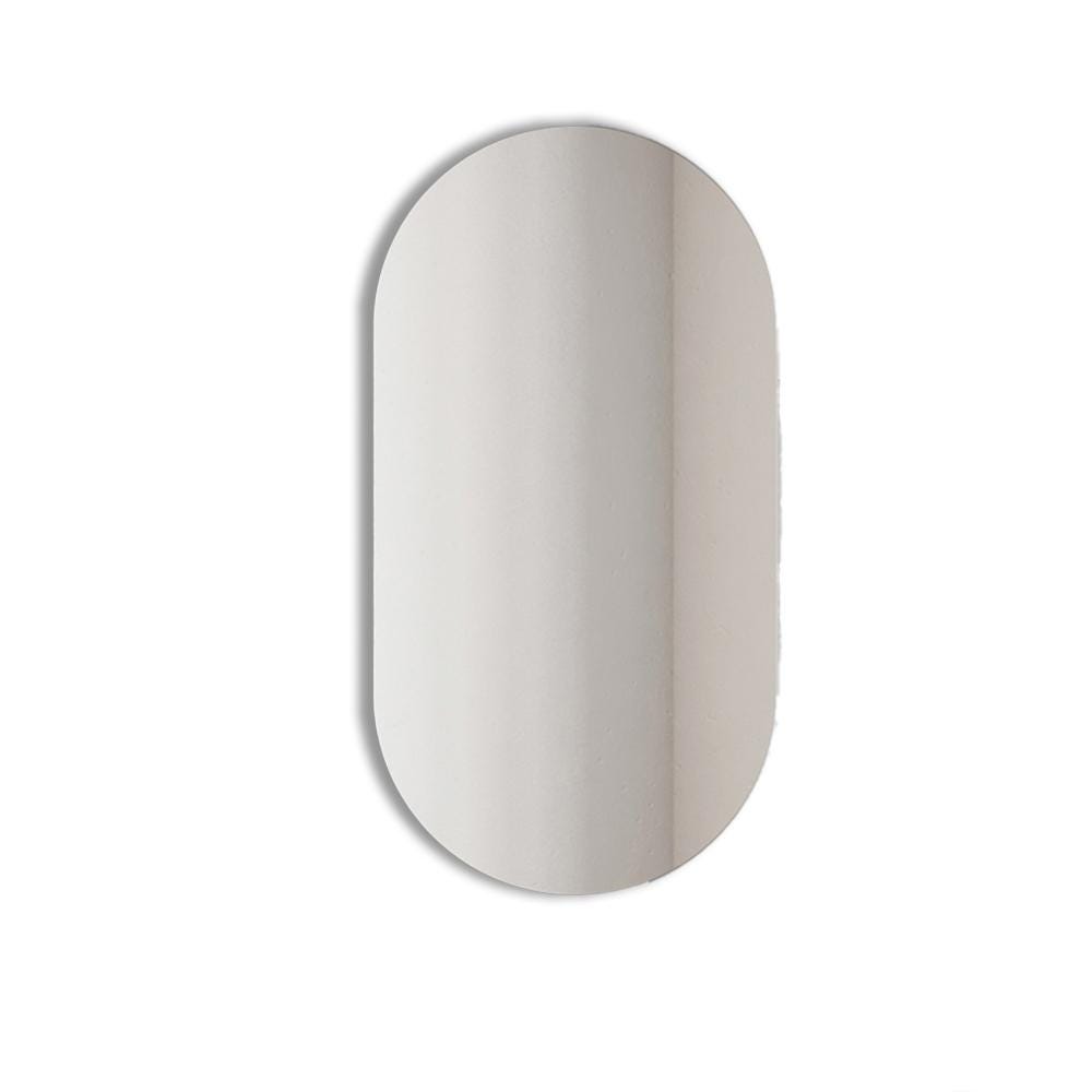 MIROIR OVALE 40X80 SS CADRE NI ECLAIR MB15214 ONDYNA  [MB15214] 