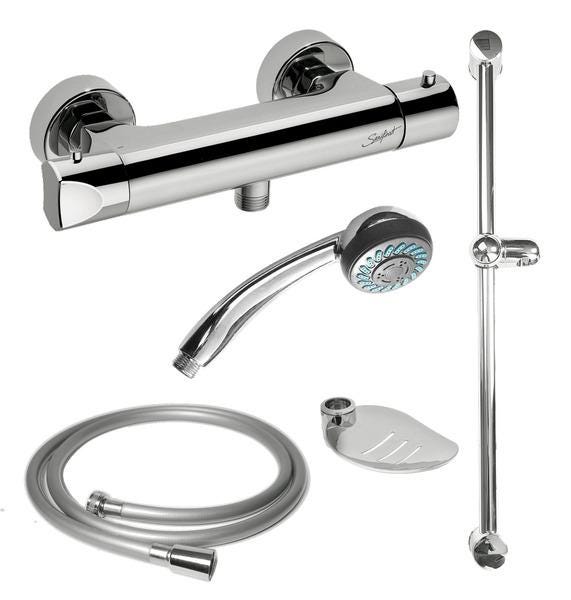 ENSEMBLE DOUCHE MIT THERM - SANIFIRST   75108 PRESTO LES ROBINETS  [75108]