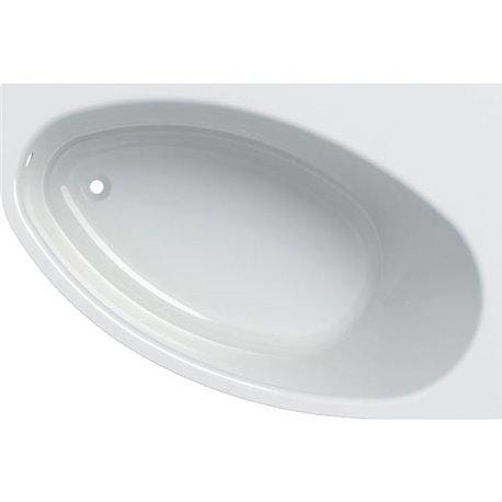 BAIGN. ASYM. RENOVA 160X100 V/DR 554.223.01.1 GEBERIT