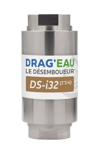 DESEMBOUEUR DN32 1 1/4" D68MM L145MM   DS-I32 DRAG'EAU