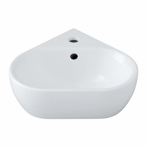 VALOR - Lave-mains d'angle - 2 trous amorcés