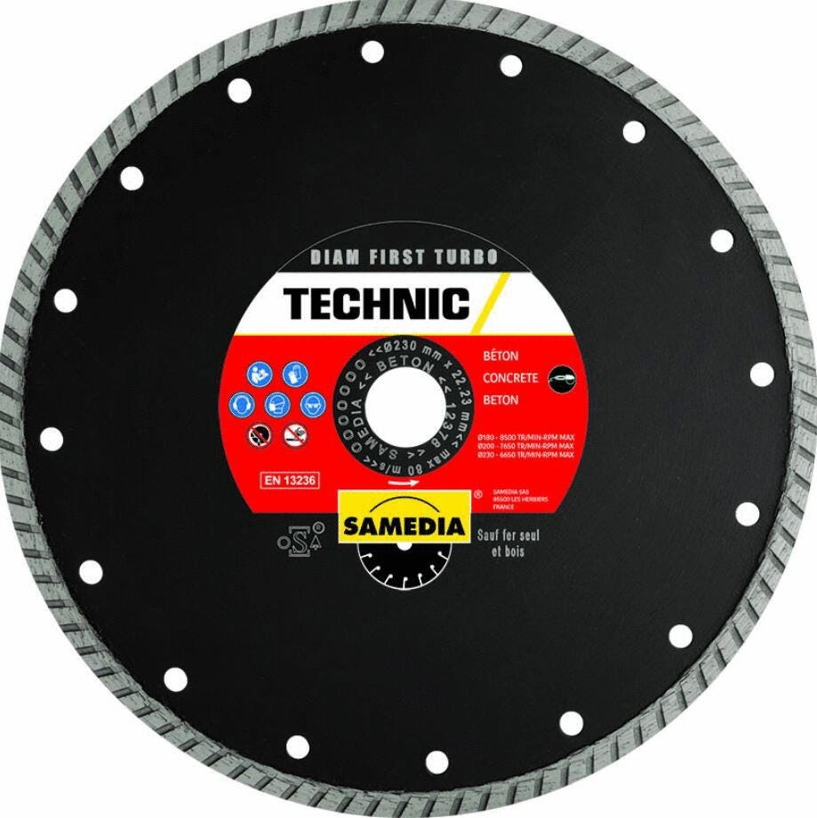 DISQUE A TRONÇONNER - Technic Diam First Turbo