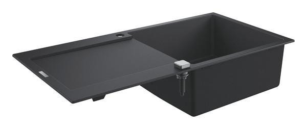 EVIER K500 COMPOS,1C,100X50 REV NOIR 31645AP0 GROHE  [31645AP0]