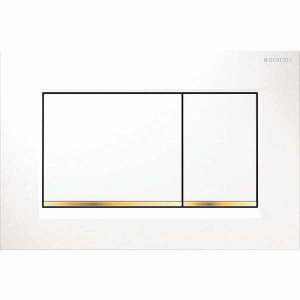 PLAQUE DECL.SIGMA30 BLC/DORE        115883KK1 GEBERIT  [115.883.KK.1]