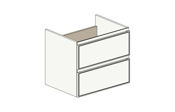 MEUBLE S/PL UPCITY26 2TR 60CM BLC      RC0333