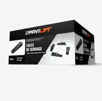 CALE POUR SYSTEME AUTONIVELLANT - Noir