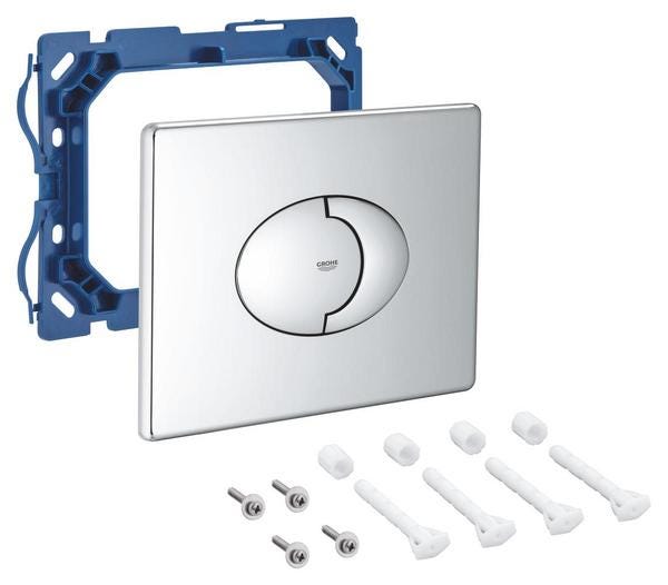 PLAQUE DE COMMANDE SKATE AIR    CHR  42305000 GROHE  [42305000]