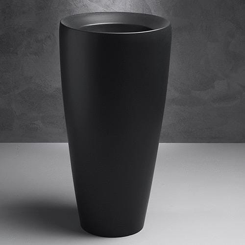 LAVABO KRACKLITE BLACK M.  ONDYNA  KRACFREE13 ONDYNA  [KRACFREE13]