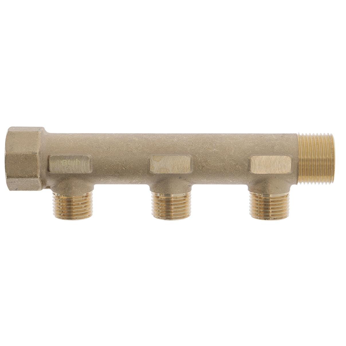 COLLECTEUR CLASSIQUE 3/4"3 DEPART 1/2 CCOMF43 PB TUB  [CCOMF43] 