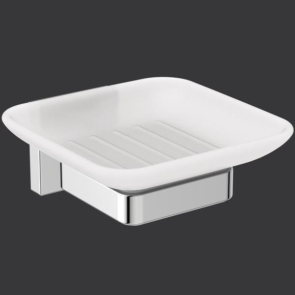 PORTE-SAVON MURAL IOM SQ          CHR E2201AA IDEAL STANDARD FRANCE  [E2201AA]