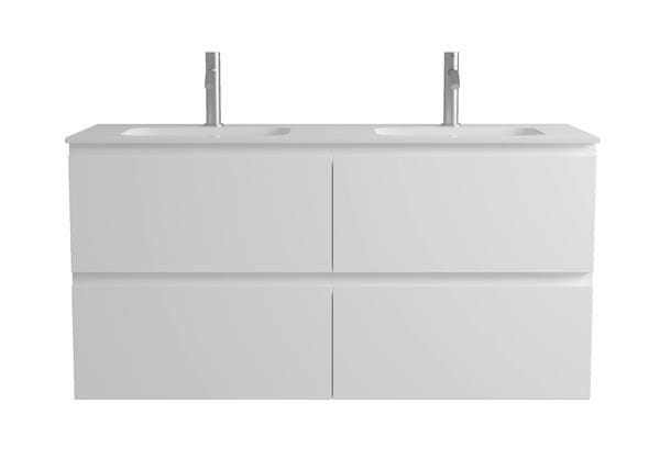 MEUBLE S/P METRO26 4T.PM DV 120 BLC     -ENS-