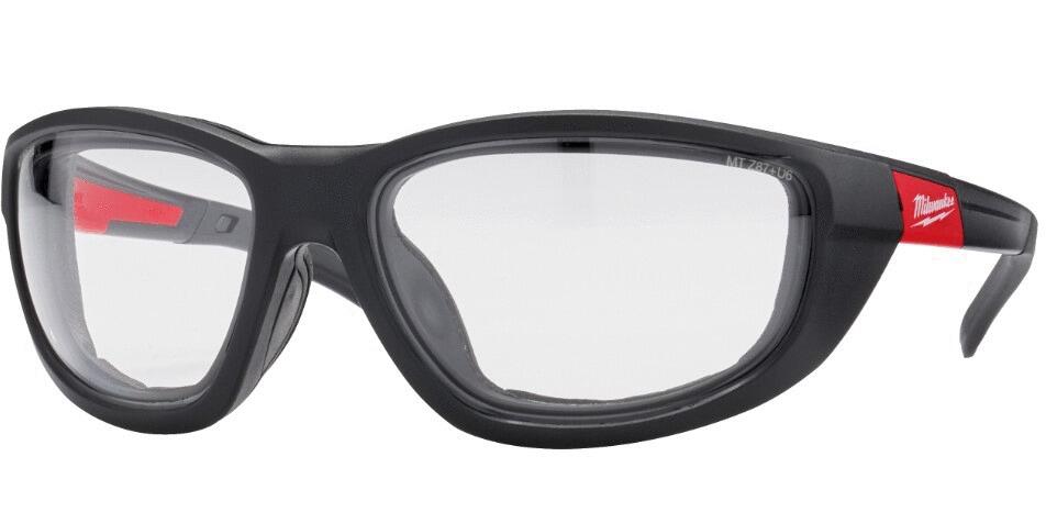 LUNETTES DE SECURITE - Claire haute performance avec joint amovible