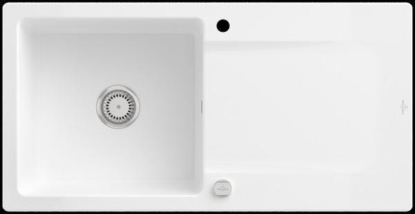 EVIER ENCAS. SILUET 60 100X510 BLC   333602R1 VILLEROY BOCH  [333602R1]