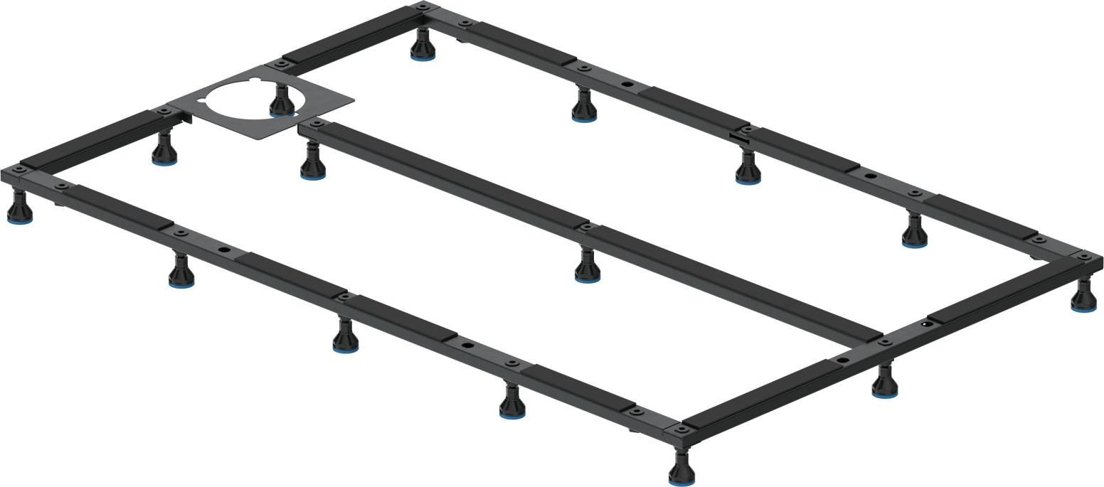 PIEDS RECEV.STONETTO 160X100CM 79111300000000 DURAVIT  [791113000000000] 