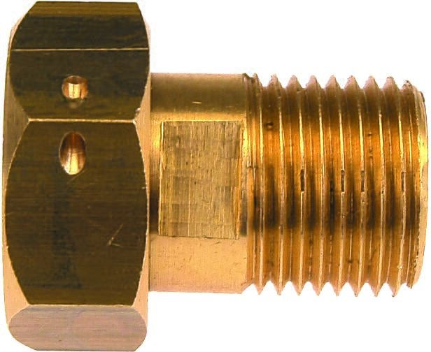 RACCORD COMPTEUR - MF - Avec plats et trou