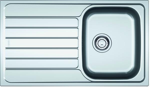 SPARK - Evier inox à encastrer à bords extraplats Profil Slimtop