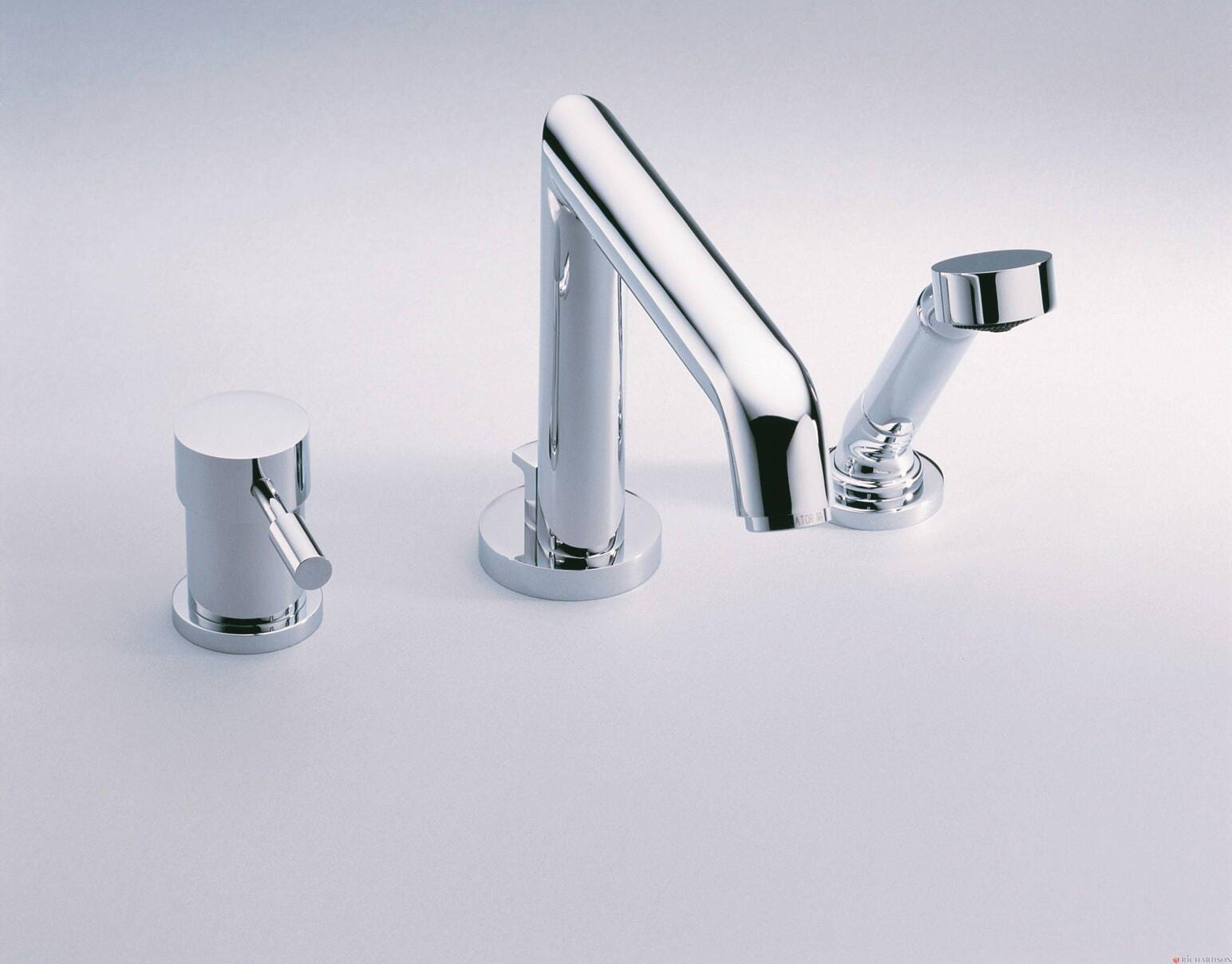 SHAO - Mitigeur bain-douche 3 trous sur gorge