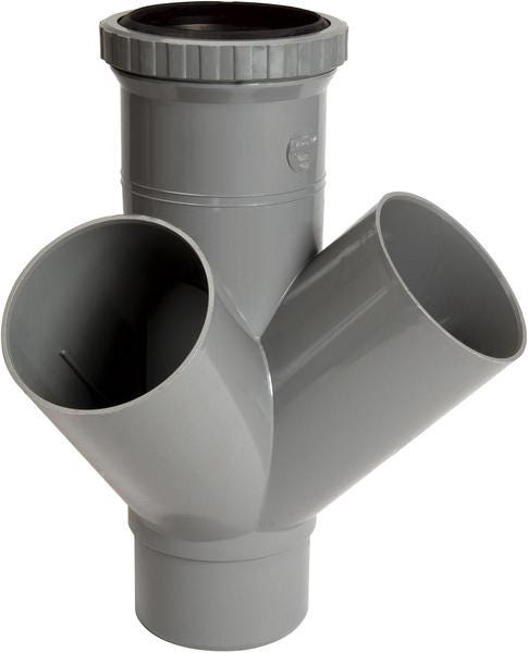 CULOTTE / EMBRANCHEMENT - MF - 45° - Double - Joint de dilatation