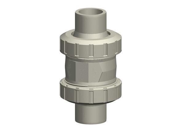 SOUPAPE DE RETENUE - Clapet à cône type 561 - PP-H a/bouts mâles p/soudage IR Plus, métrique