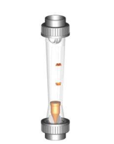 FLOTTEUR PVDF / A COLLER PVC-U METRIQUE - Débimètre à Flotteur