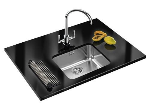 LARGO - Bassin inox à poser sous plan