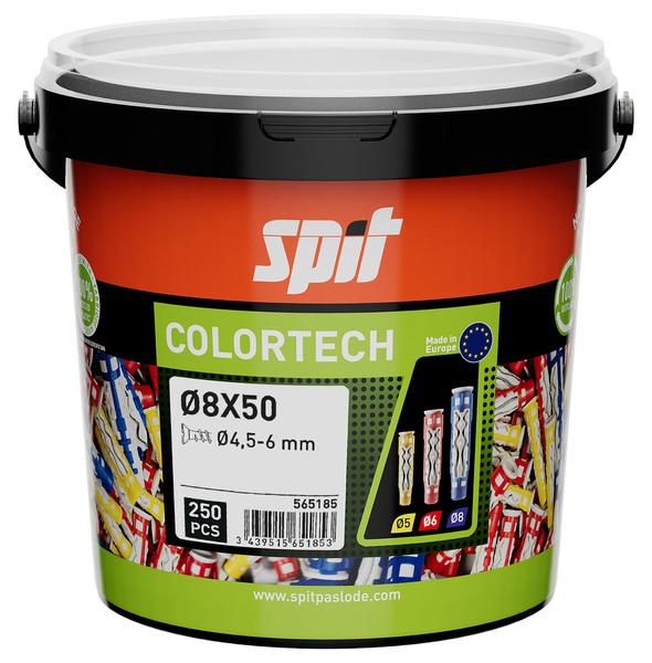 CHEVILLE COLORTECH 8X50 SANS VIS -S250 565185 SPIT PASLODE  [565185]