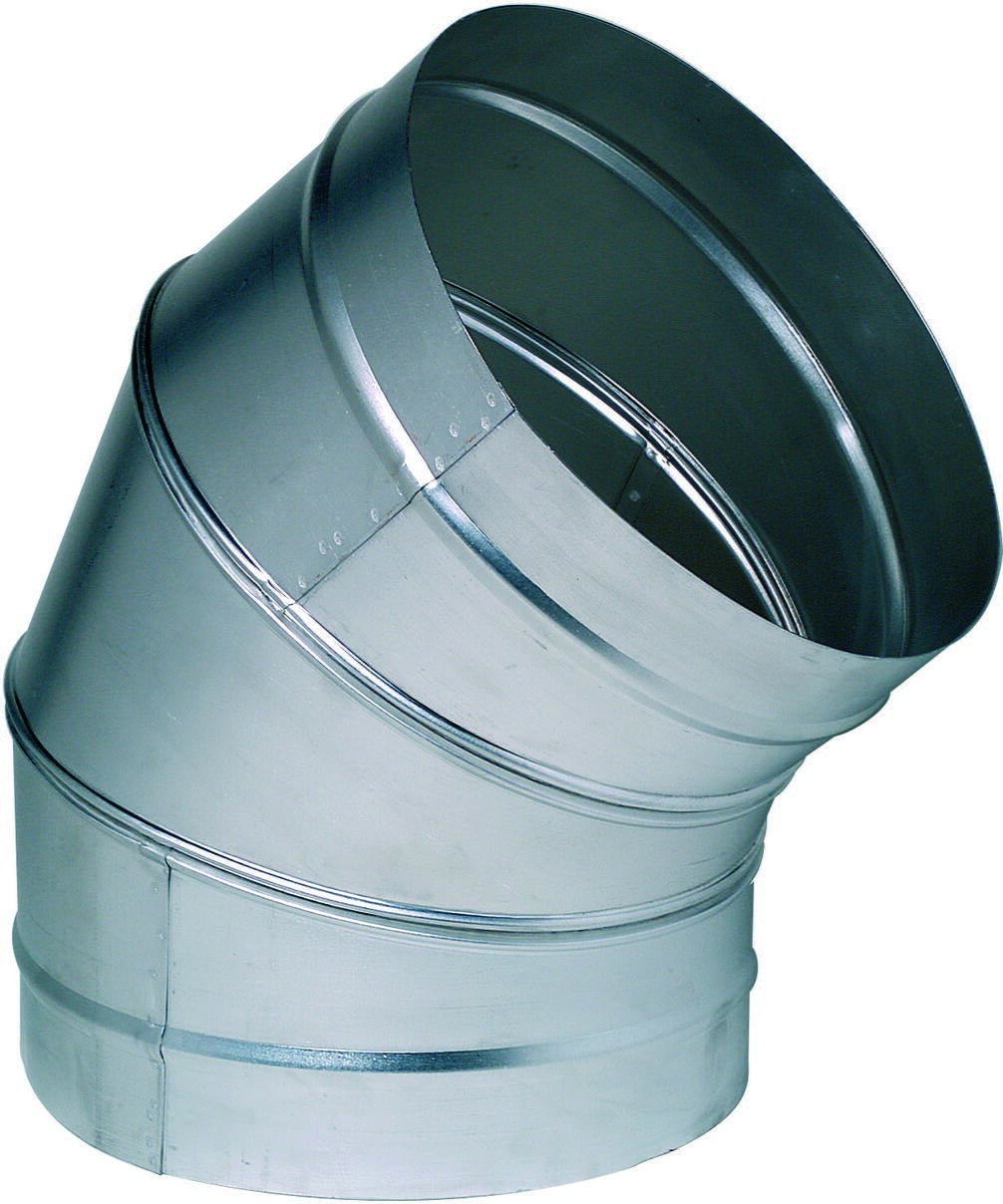 CONDUIT CIRCULAIRE RIGIDE ET SEMI-RIGIDE - Coude 45° - GALVA