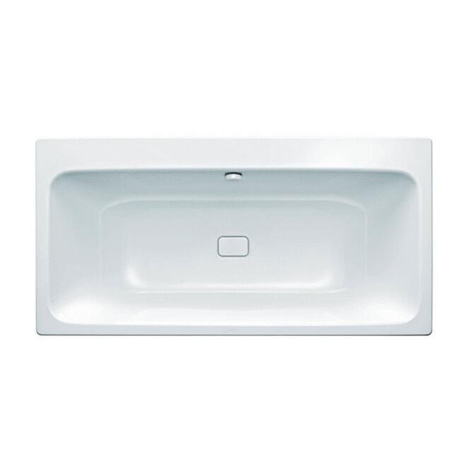 ASYMETRIQUE DUO - Baignoire droite acier émaillé 3,5 mm