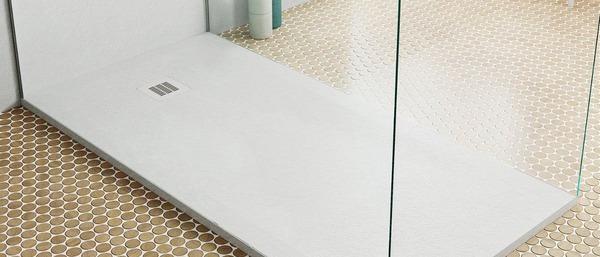 ONE KROMAT - Receveur synthèse à poser,encastrer ou sur pieds