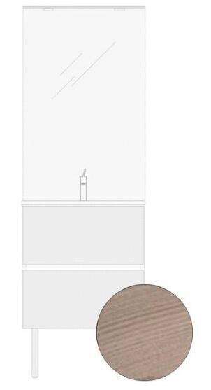 EXCLUSIVITES RICHARDSON PAR GBGROUP - Meuble tiroirs sous-vasque et miroir crédence - Ensemble