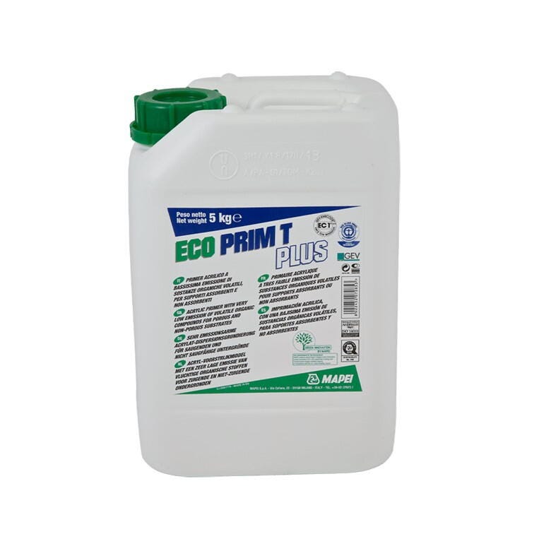 ECO PRIM T PLUS - Primaire acrylique pour supports normalement absorbant ou non absorbant