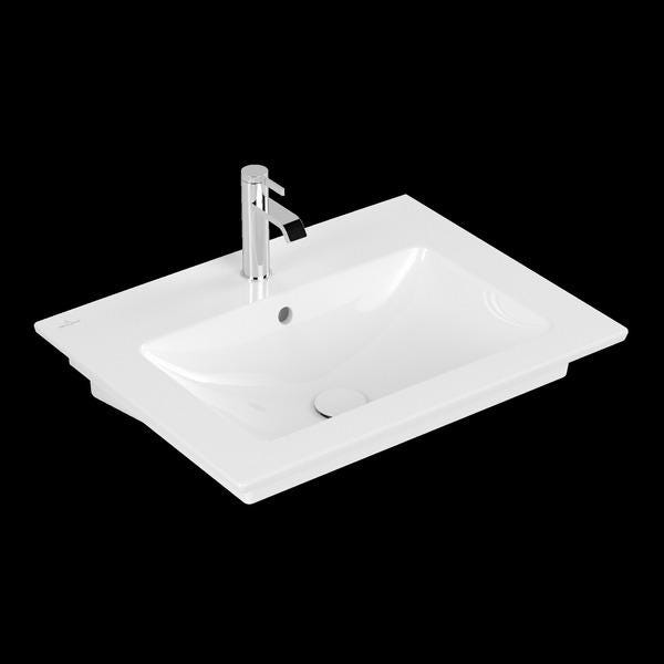 LAVABO VENTICELLO ANGUL. 65X50       412465R1 VILLEROY BOCH  [412465R1]