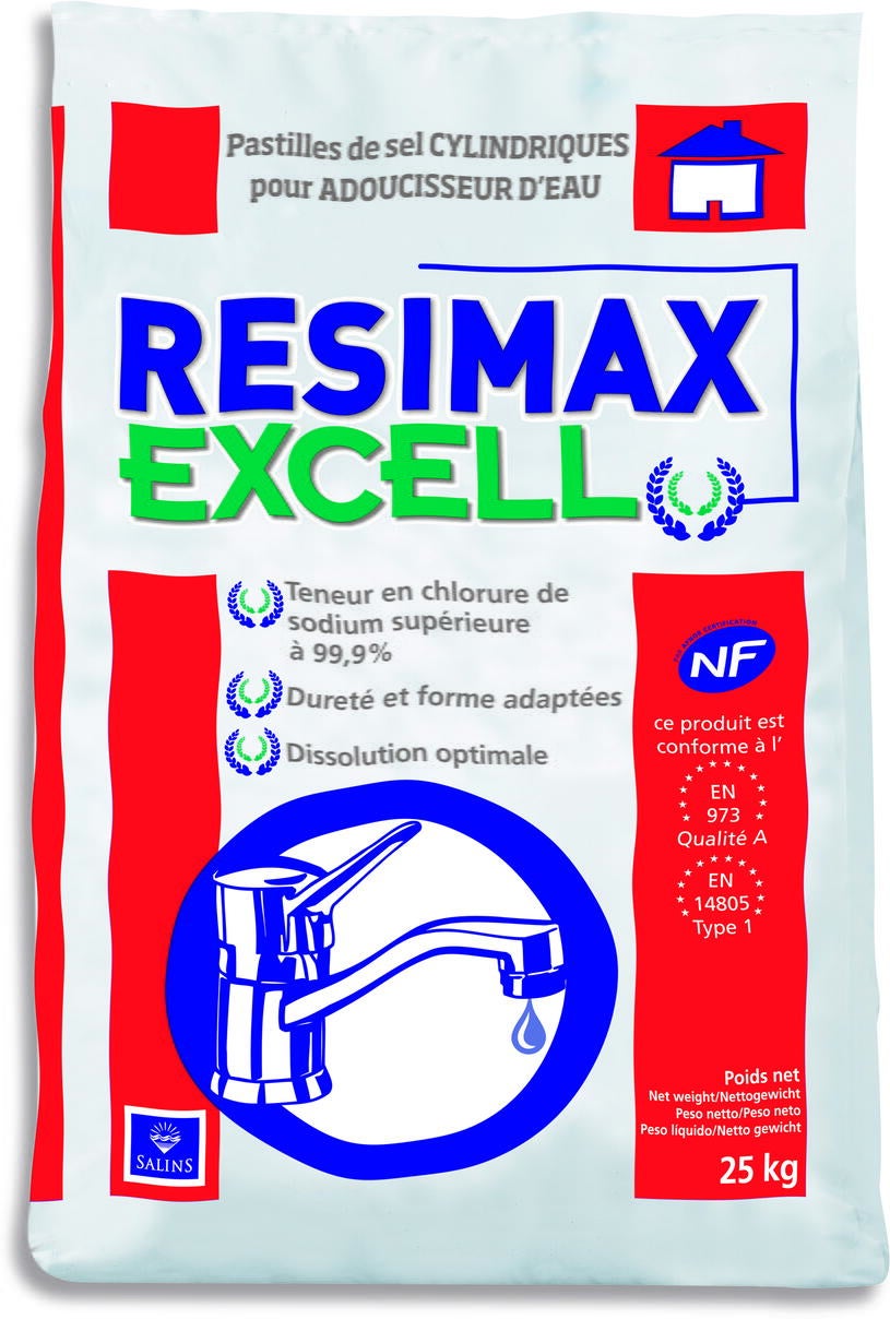 SEL POUR ADOUCISSEUR - RESIMAX EXCELL