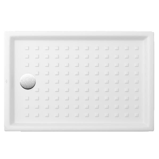 O.NOVO - Receveur rectangulaire à encastrer ou à poser  en céramique