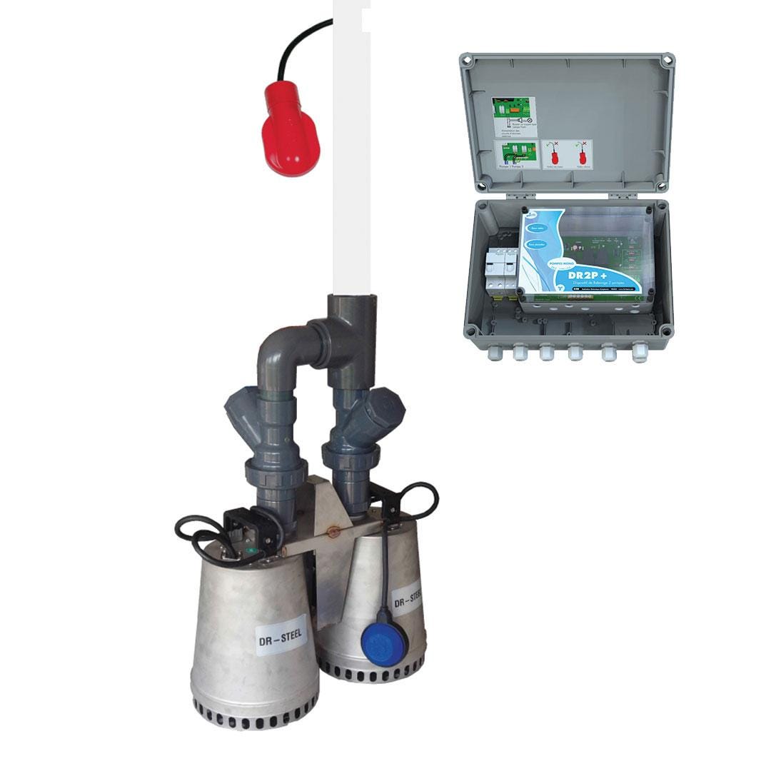KIT PLUVIAL DR-STEEL 75A./DR2P+ENV     131292 JETLY  [131292] 